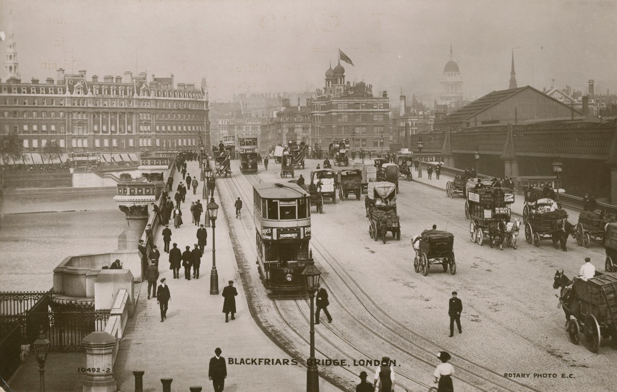 Blackfriars Bridge, London von English Photographer