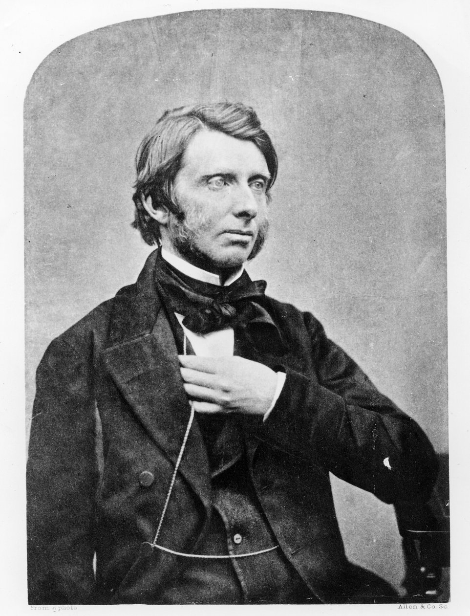 John Ruskin von English Photographer