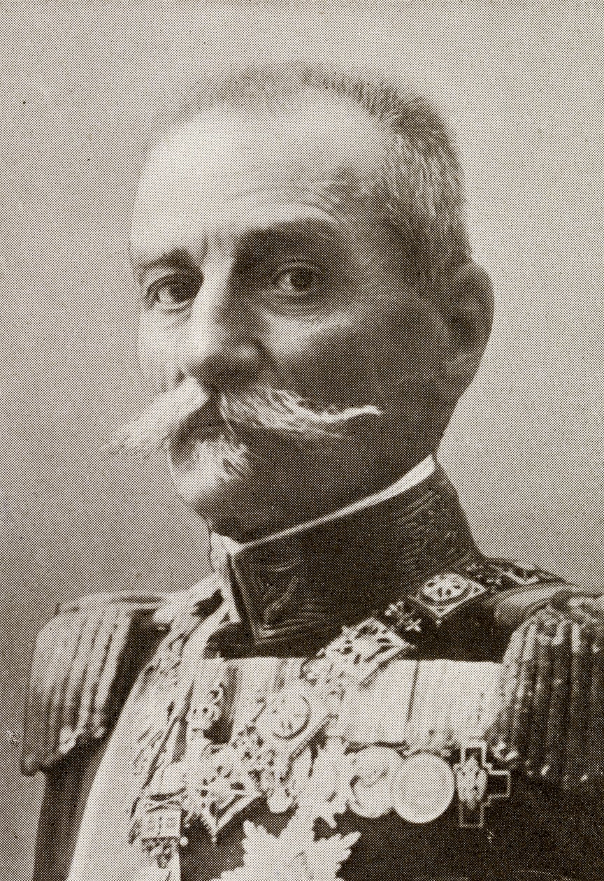 König Peter I. von Serbien, aus 