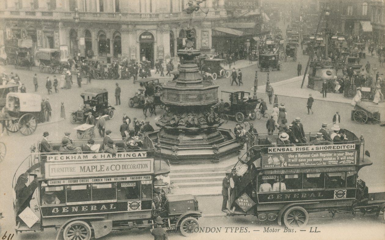 Piccadilly Circus, London von English Photographer