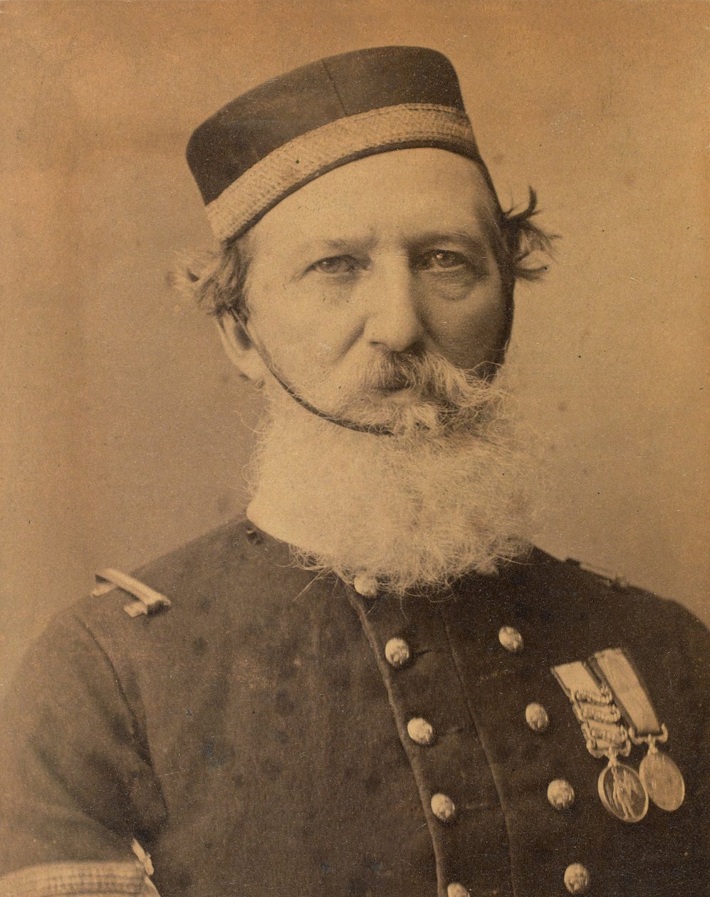 Porträt von Sergeant Frederick T. Peake VC von English Photographer