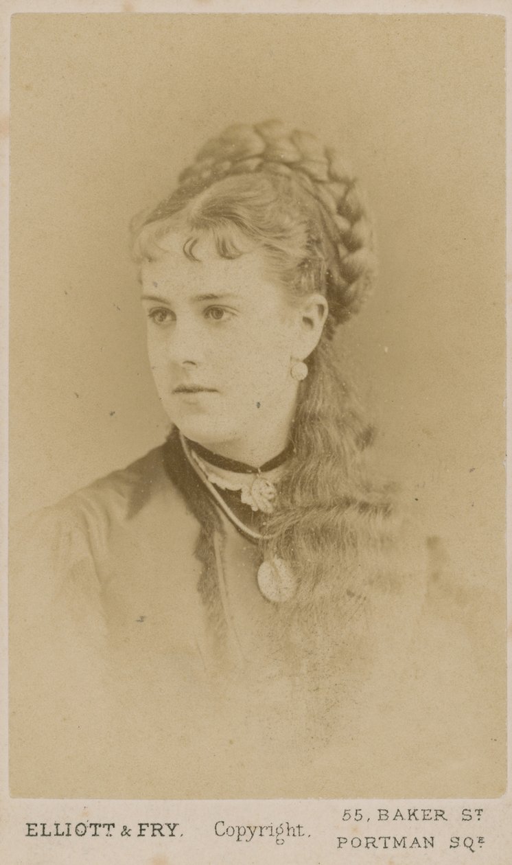 Porträt der Prostituierten Mabel Gray von English Photographer