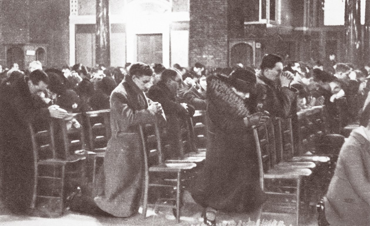 Gebete für George V., Januar 1936 von English Photographer