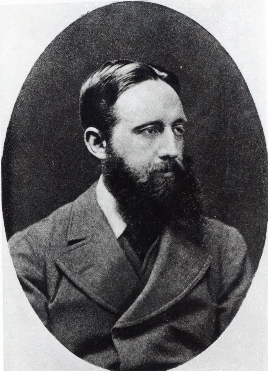 Richard Jefferies, ca. 1882 von English Photographer