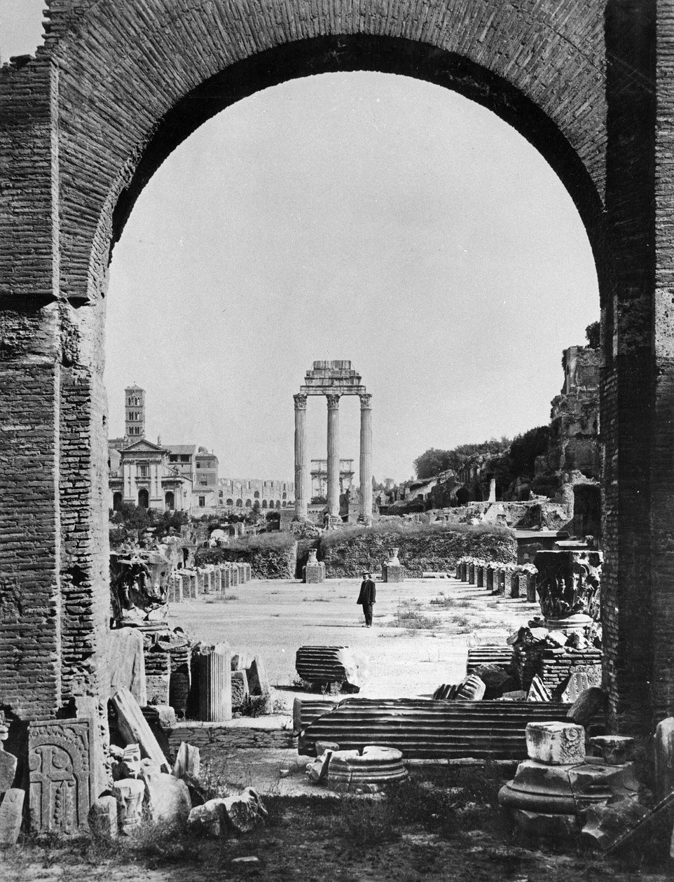 Das Forum Romanum von English Photographer