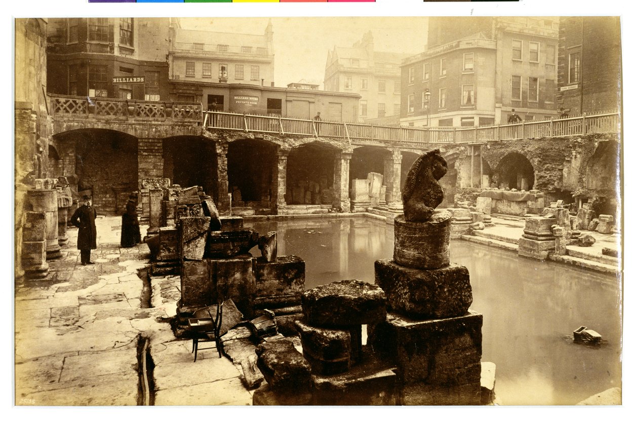 Das Große Römische Bad, Bath von English Photographer