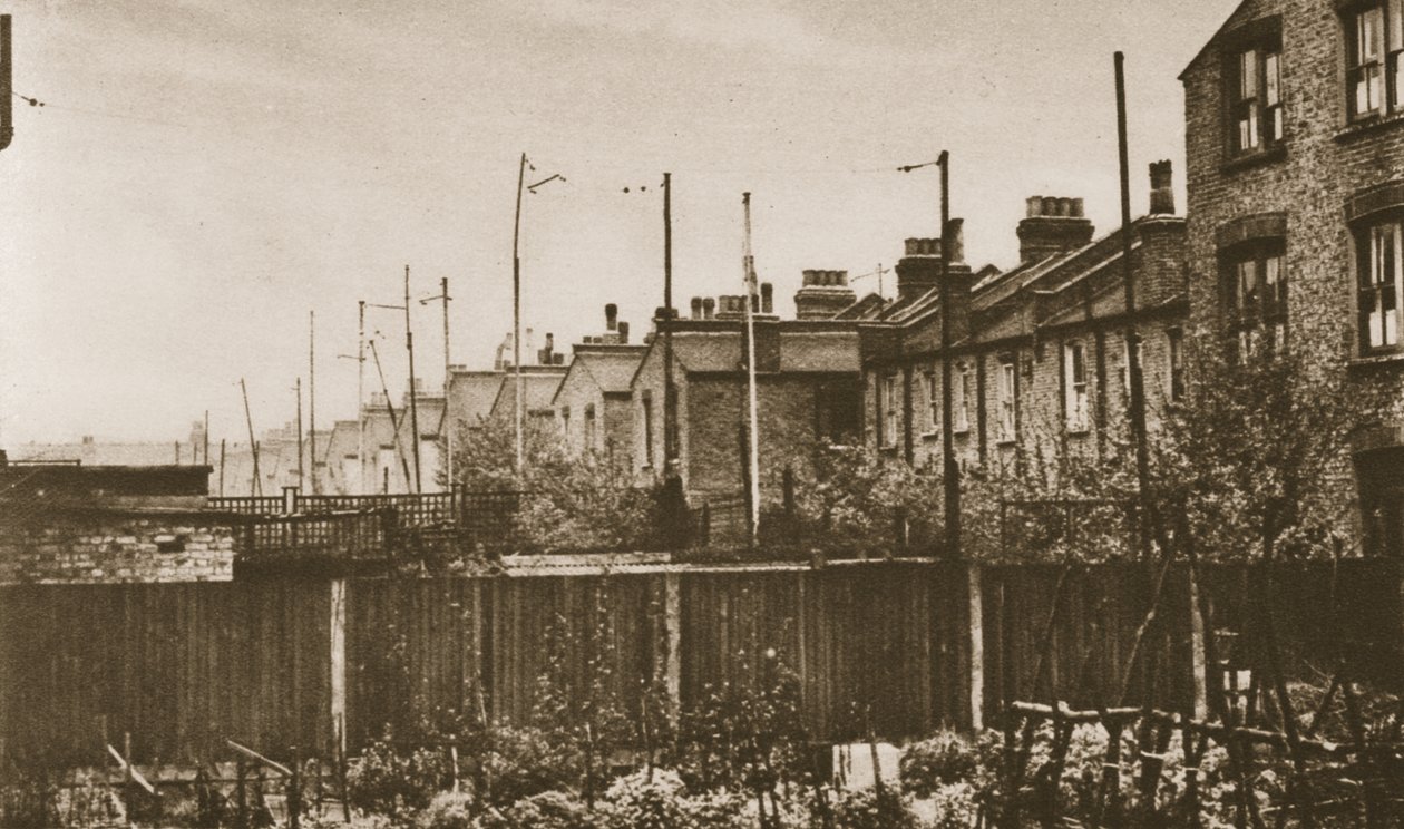 Die Antennen der Vororte, aus Wunderbares London, veröffentlicht 1926-27 von English Photographer