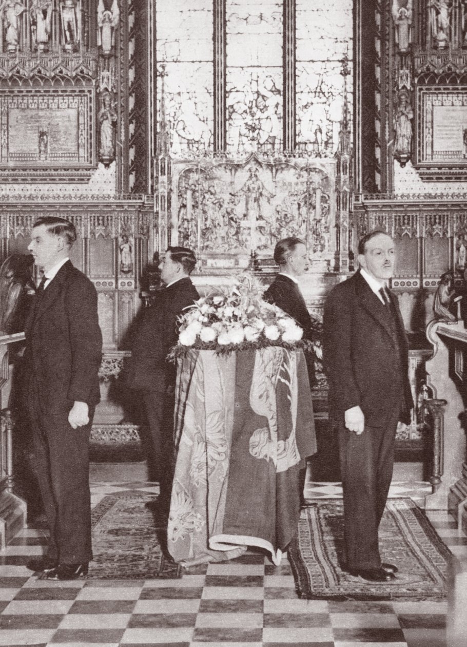 Der Katafalk von George V., Januar 1936 von English Photographer