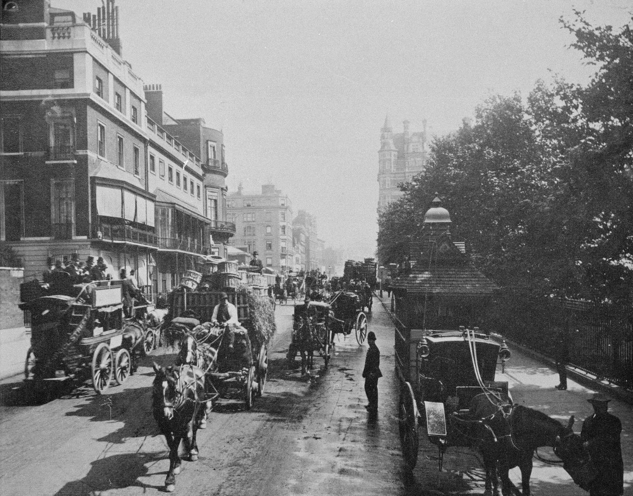 Ansicht von Piccadilly, ca. 1900 von English Photographer