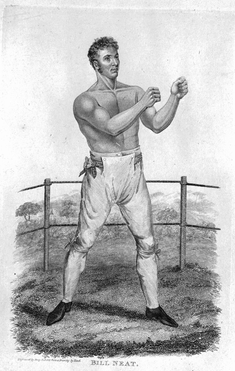 Bill Neat, graviert von Percy Roberts von English School
