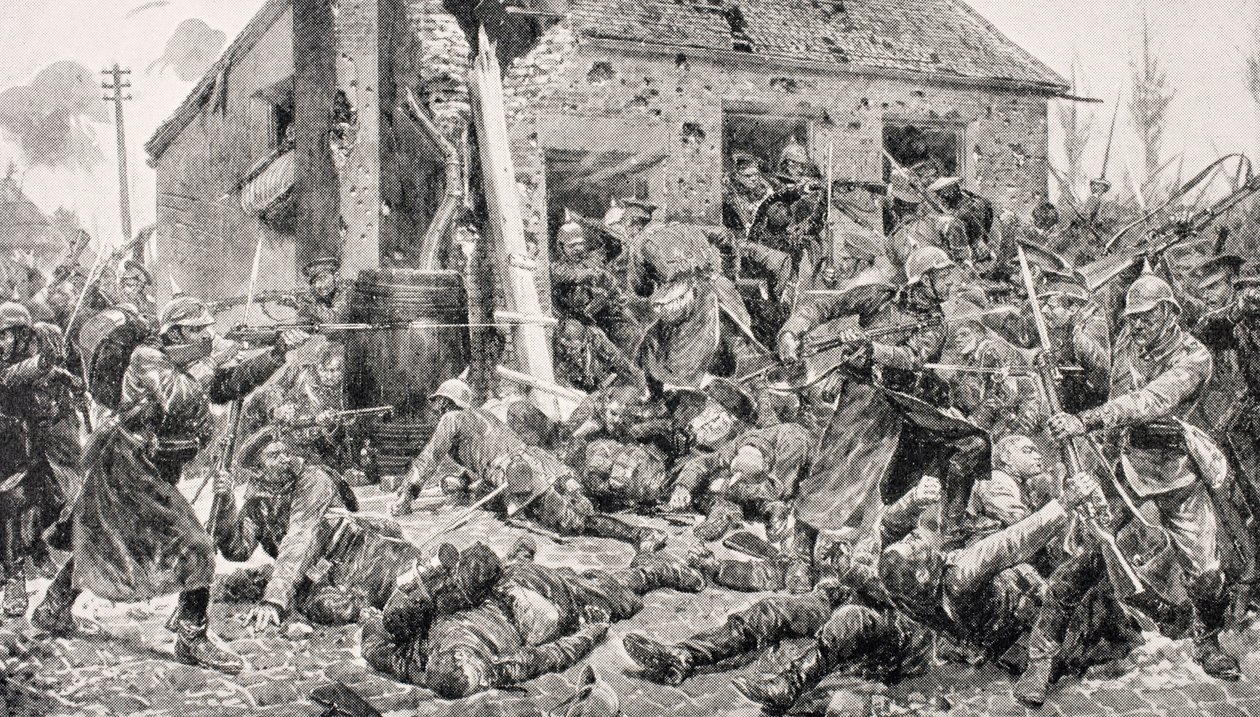 Aktion der Coldstream Guards, Landrecies, 24. August 1914, aus 
