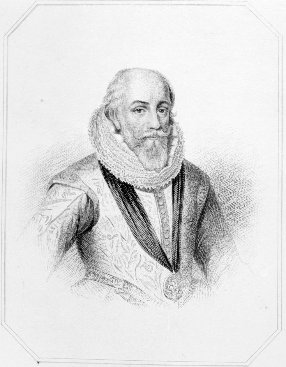 Edward Somerset, nach einem Stich aus 
