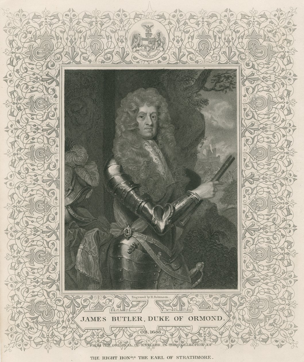 James Butler, 12. Earl und 1. Duke of Ormonde, aus 