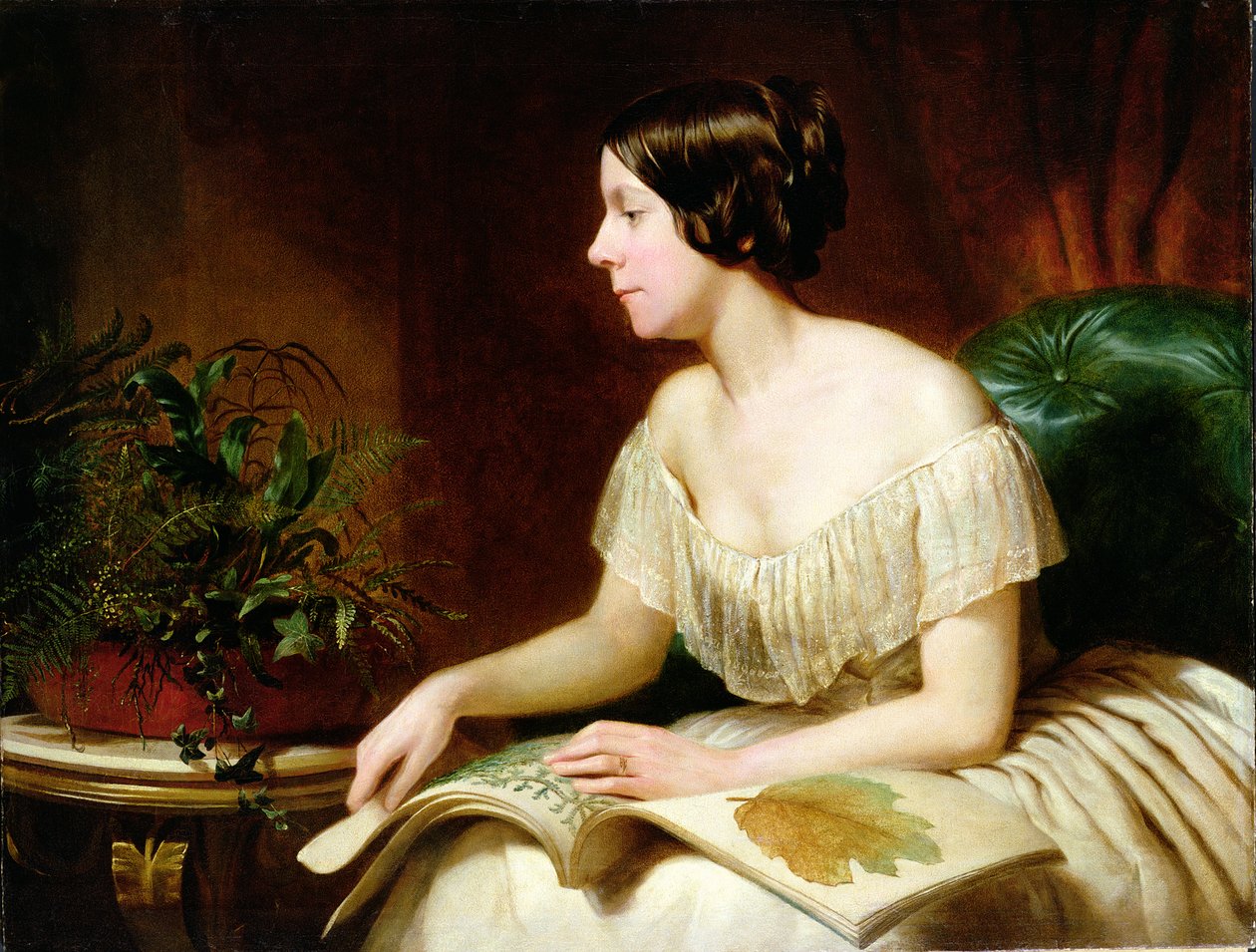 Miss Anne Pratt (1806-93), die berühmte Botanikerin von English School