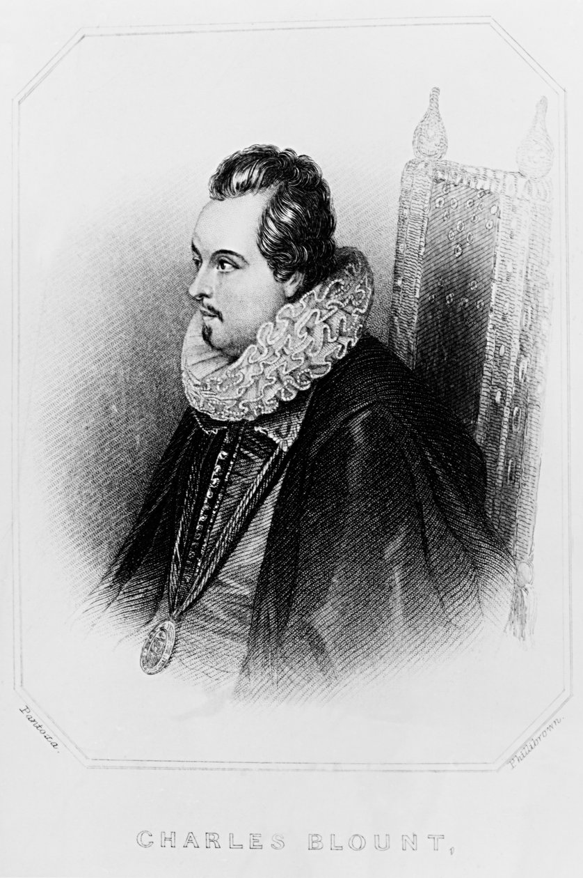 Porträt von Charles Blount, 8. Earl of Devonshire, aus 