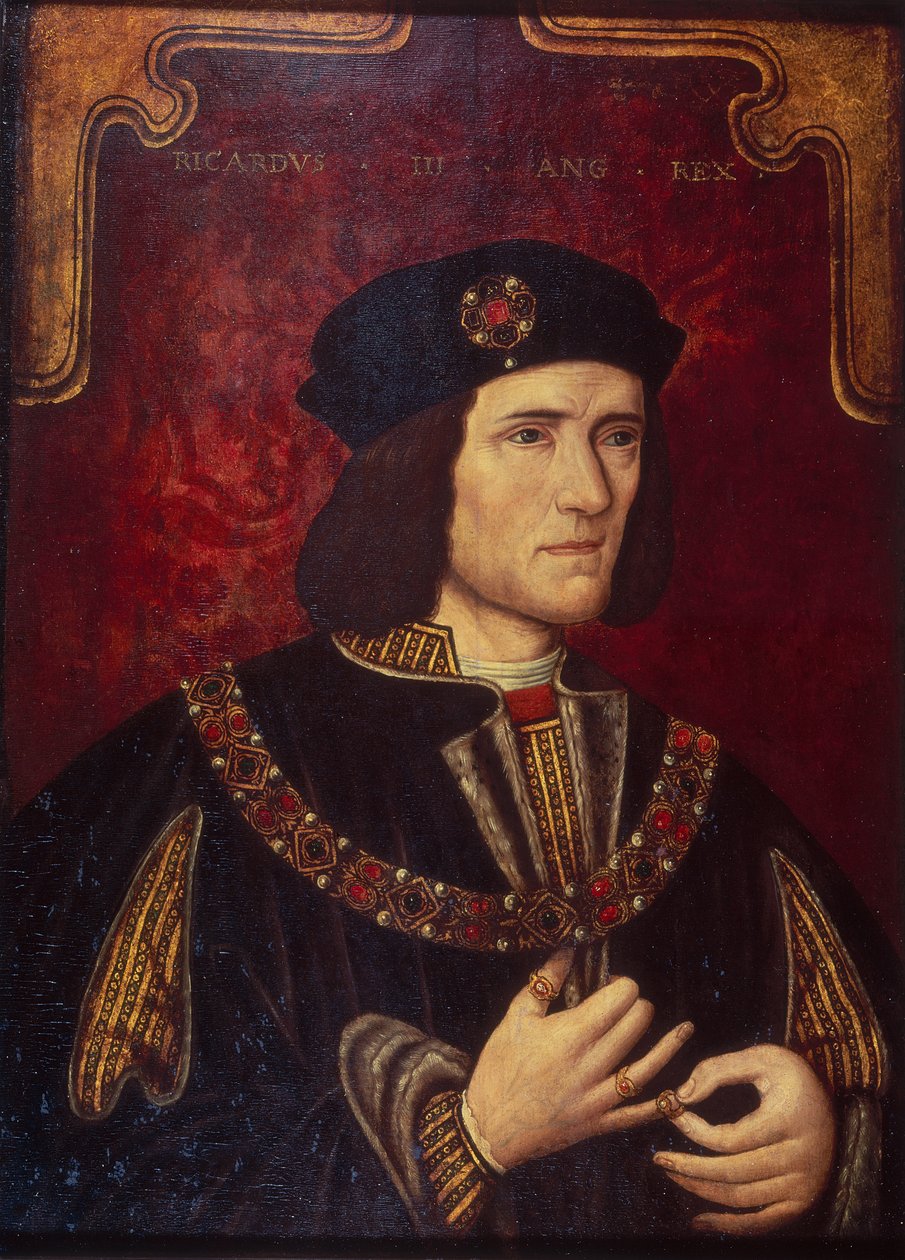 Porträt von König Richard III von English School