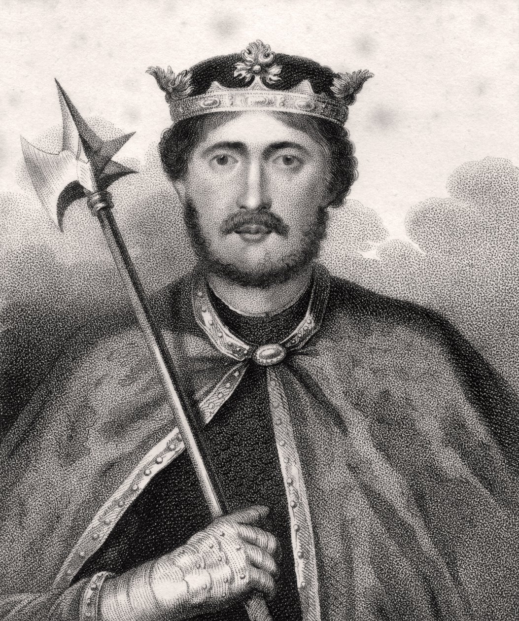 Richard I., graviert von Bocquet, aus 