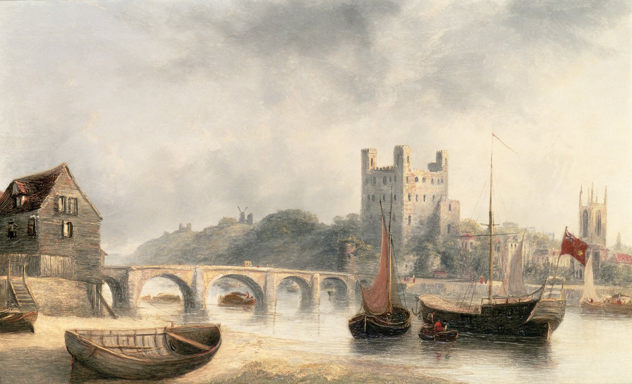 Rochester Castle, Kent von English School