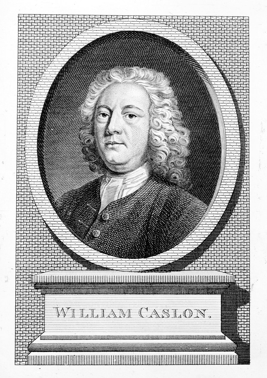 William Caslon von English School