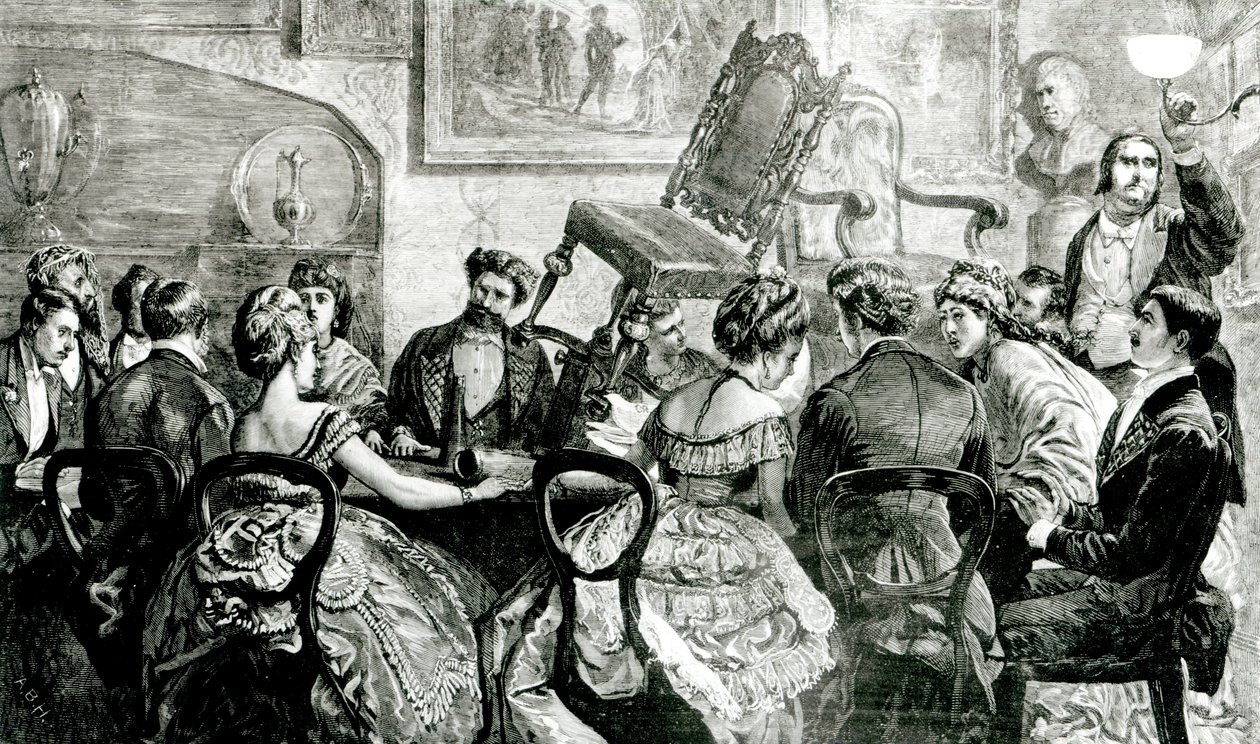 Hexerei, 1871 von English School