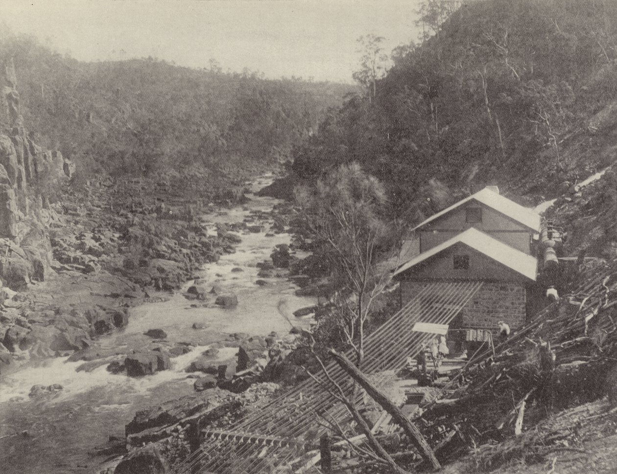 Ein Elektrizitätswerk, Tasmanien von English Photographer