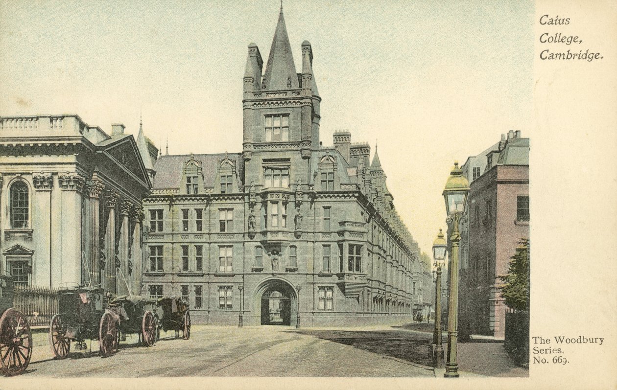 Caius College, Cambridge (Farbfoto) von English Photographer