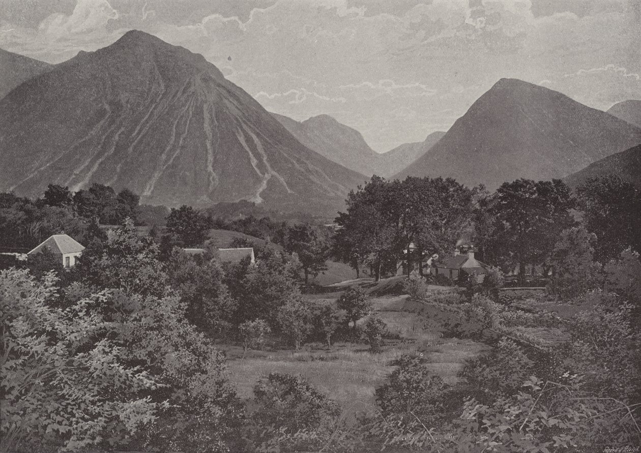 Glencoe, Schauplatz des Massakers von English Photographer