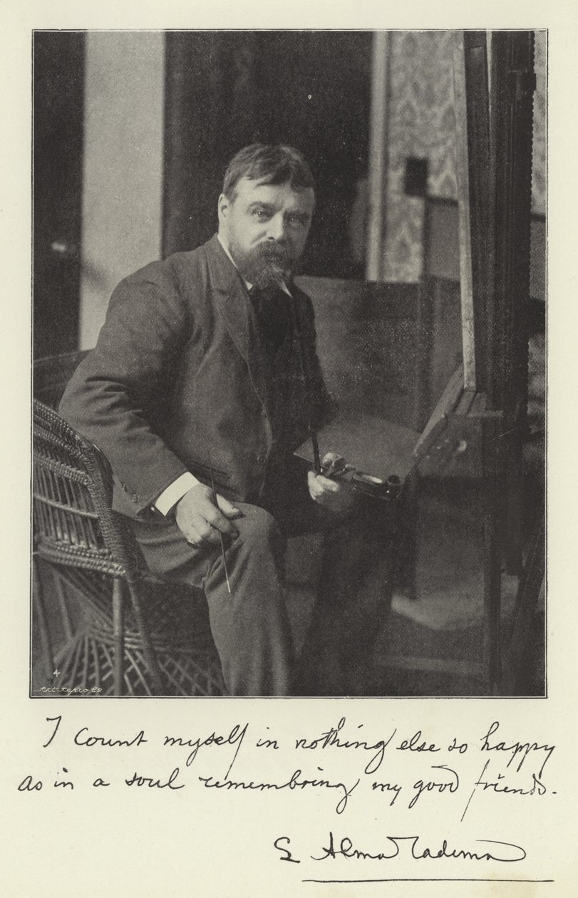 Lawrence Alma-Tadema von English Photographer