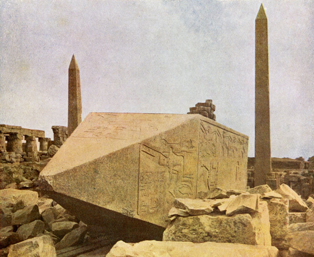 Obelisken von Karnak, Ägypten von English Photographer