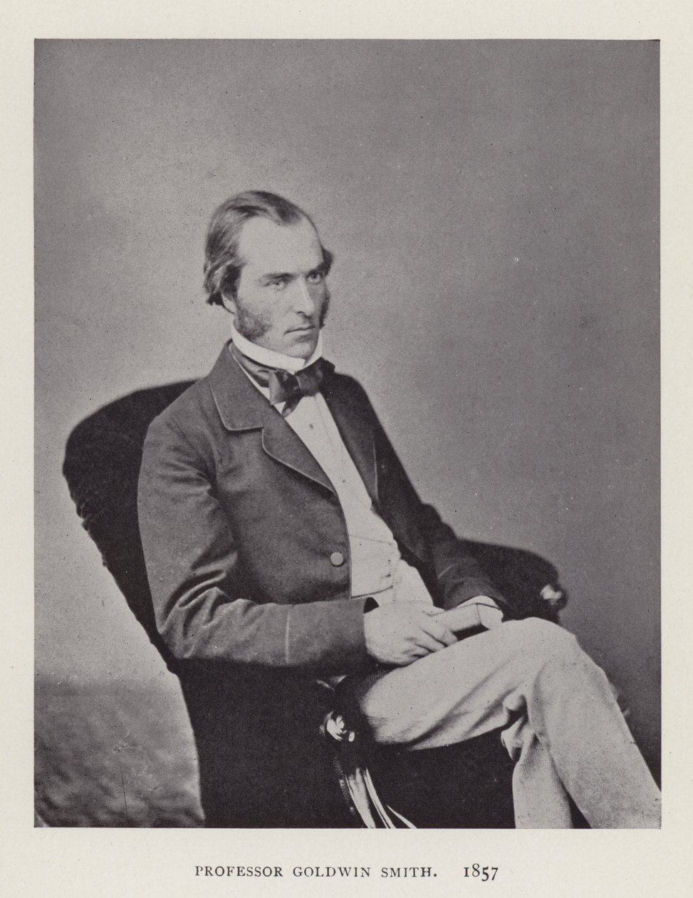 Professor Goldwin Smith, 1857 von English Photographer