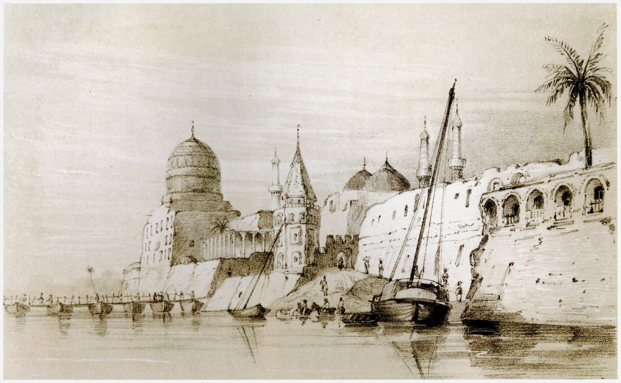 Bagdad, ca. 1834-37 (Zeichnung) von English School