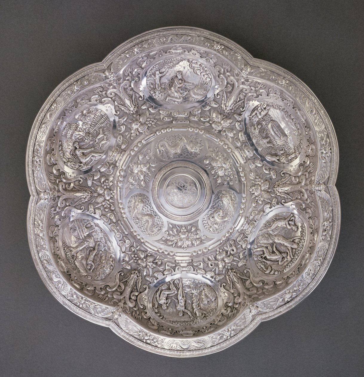Becken, 1618 von English School