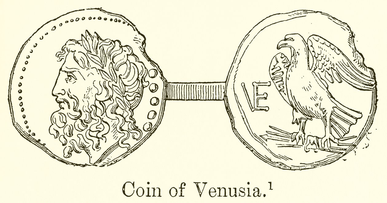 Münze von Venusia von English School