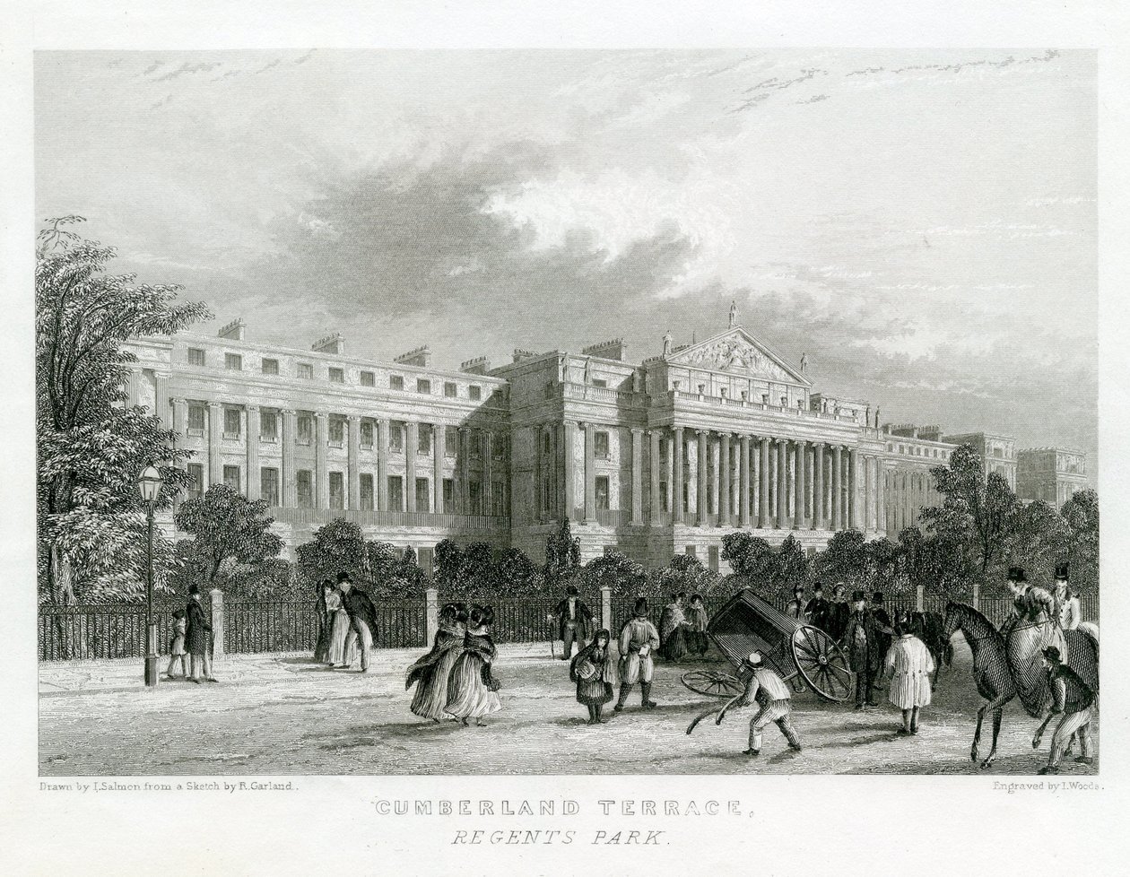 Cumberland Terrace, Regents Park, London von English School