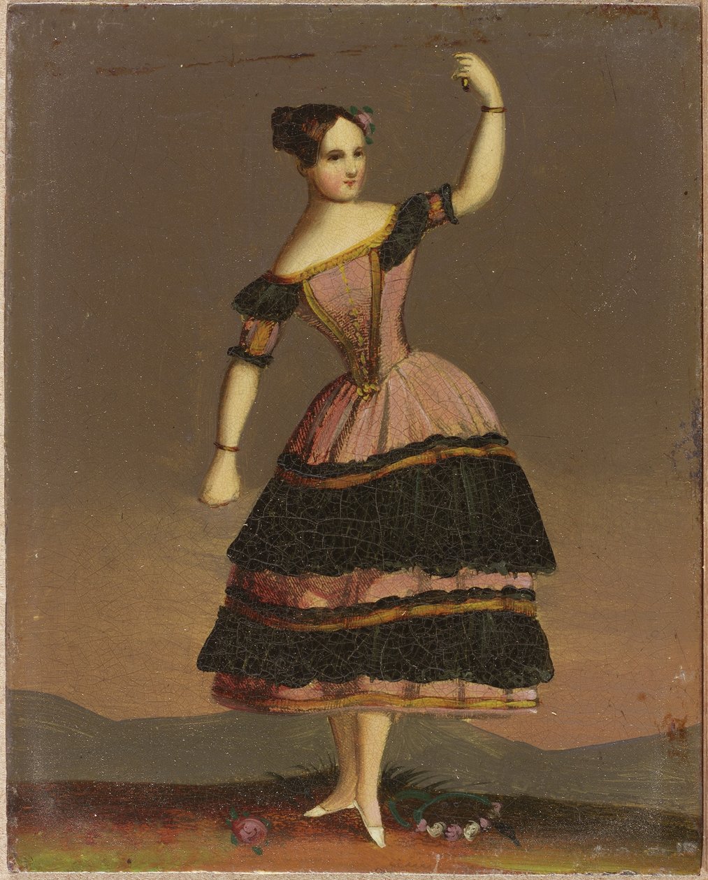 Tanzendes Mädchen von English School