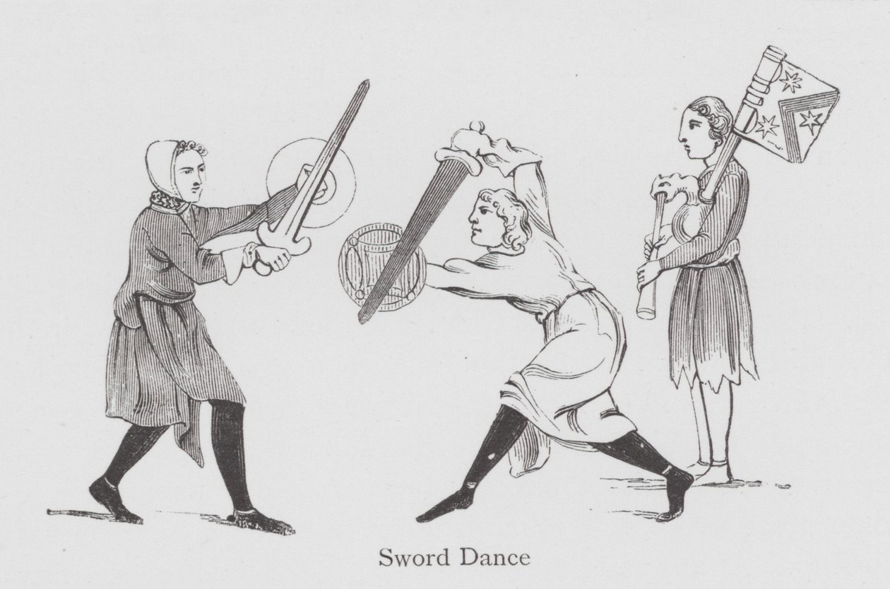 Tanz: Schwerttanz von English School