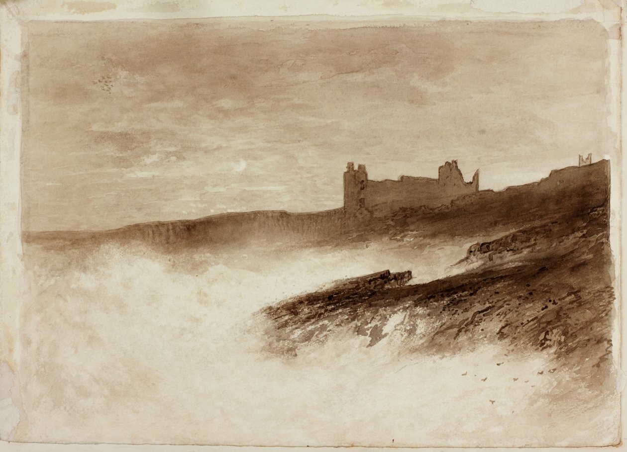Dunstanburgh Castle von English School