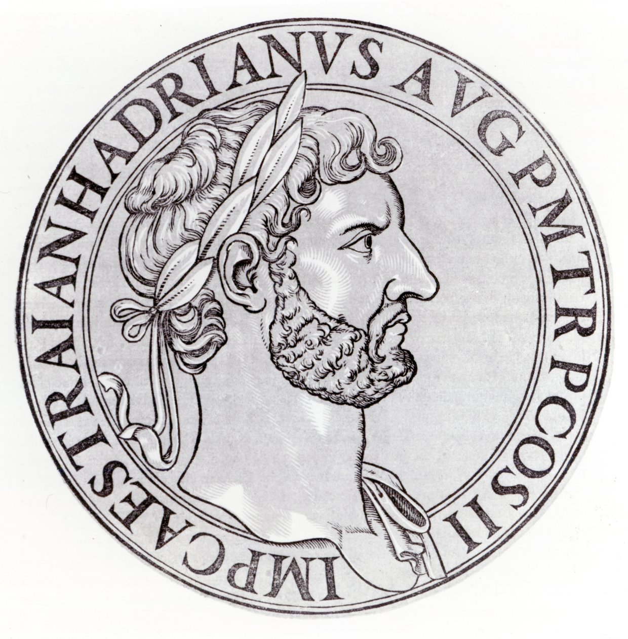 Kaiser Hadrian (76-138) von English School
