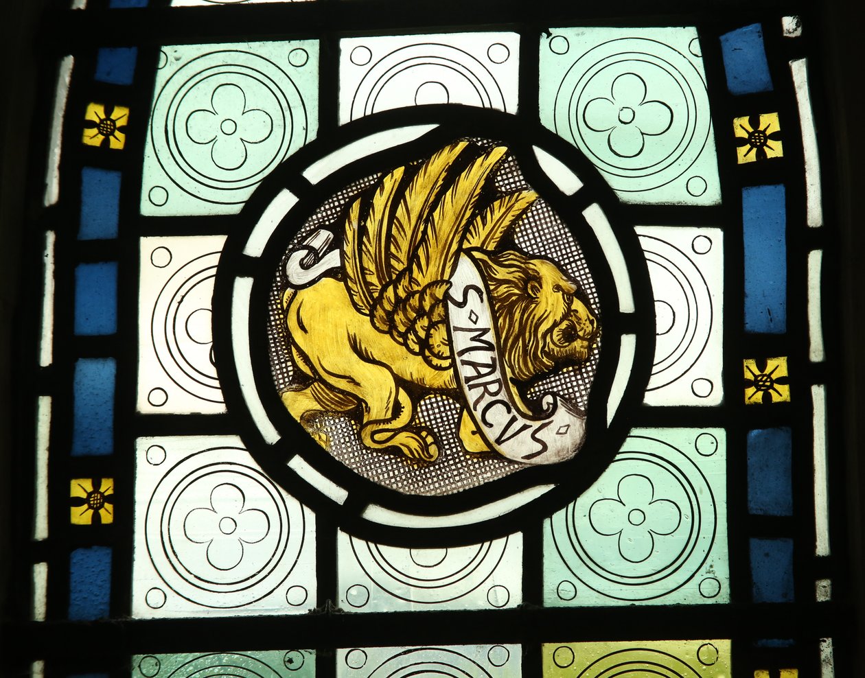 Evangelistensymbol: St. Markus von English School