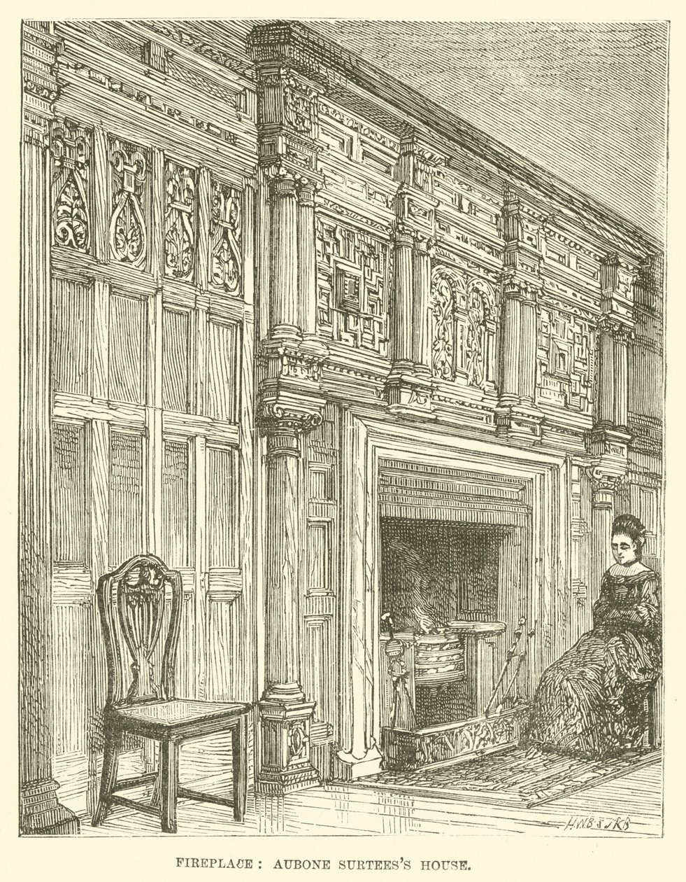Kamin, Aubone Surtees