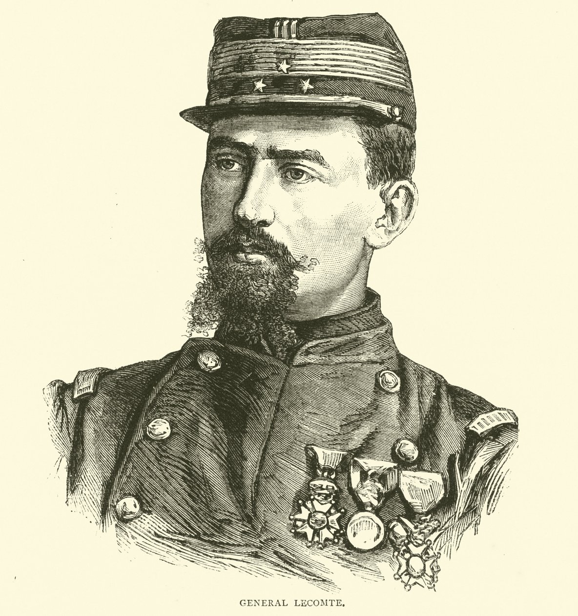 General Lecomte, April 1871 von English School