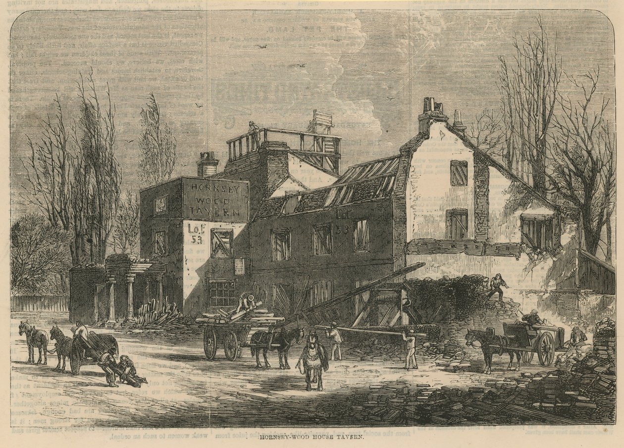 Hornsey Wood House Tavern von English School