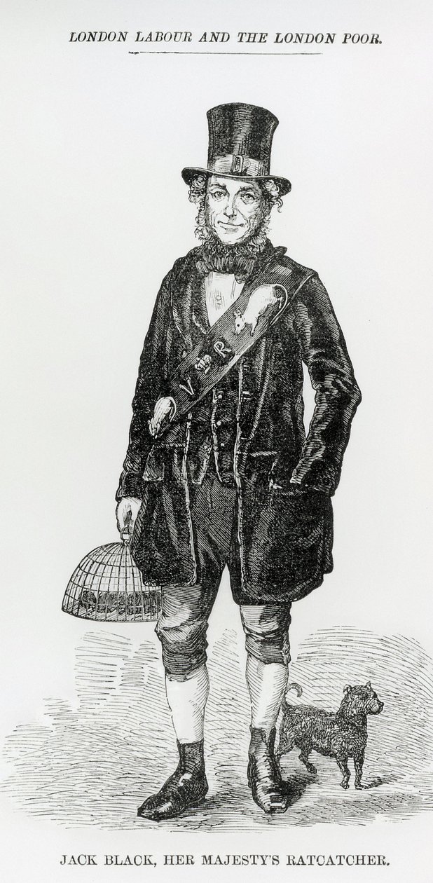 Jack Black, Rattenfänger Ihrer Majestät, ca. 1840 von English School