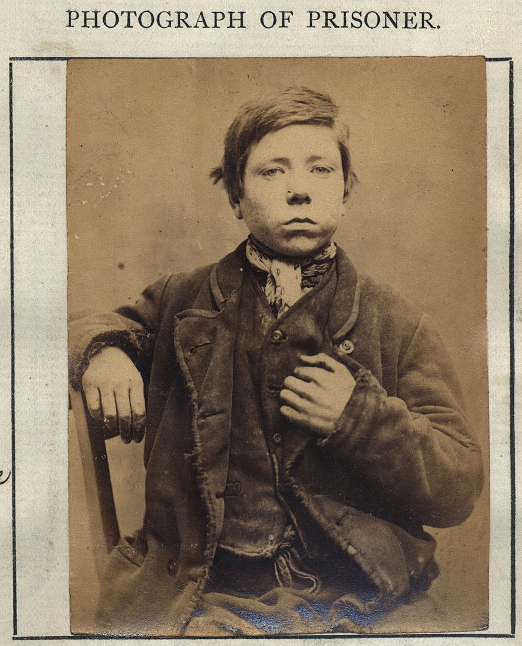 James Donnelley, ca. 1870 (Sepia-Foto) von English School