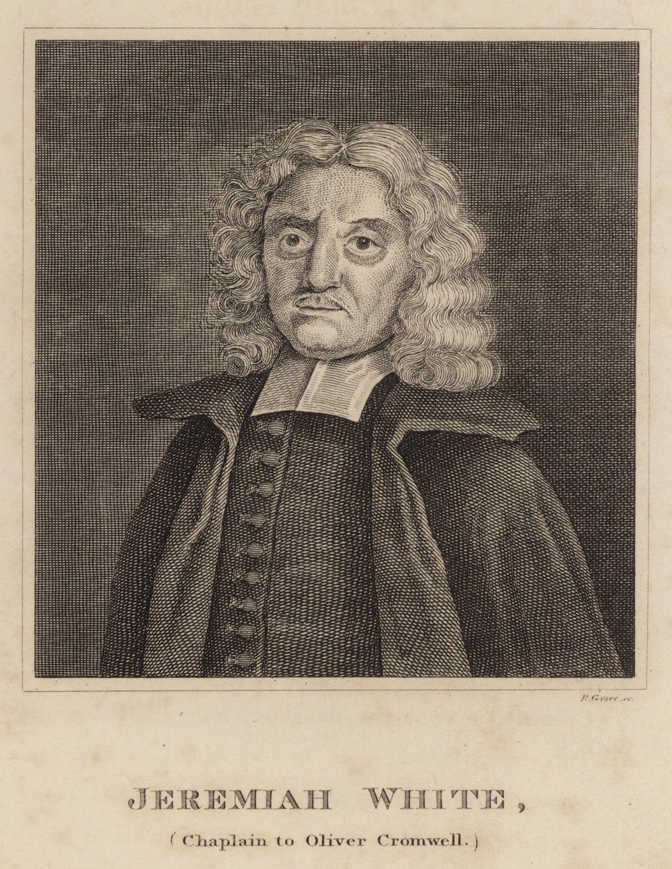 Jeremiah White, Kaplan von Oliver Cromwell von English School