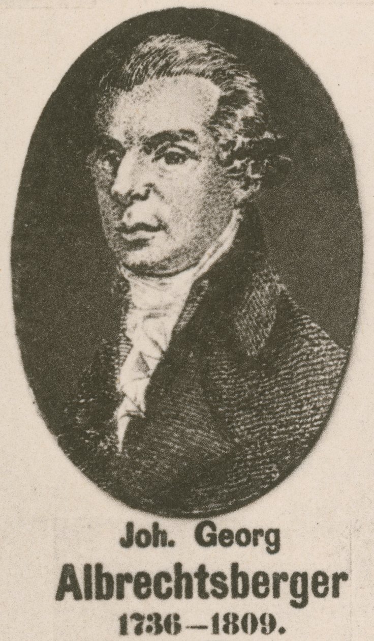 Johann Georg Albrechtsberger von English School