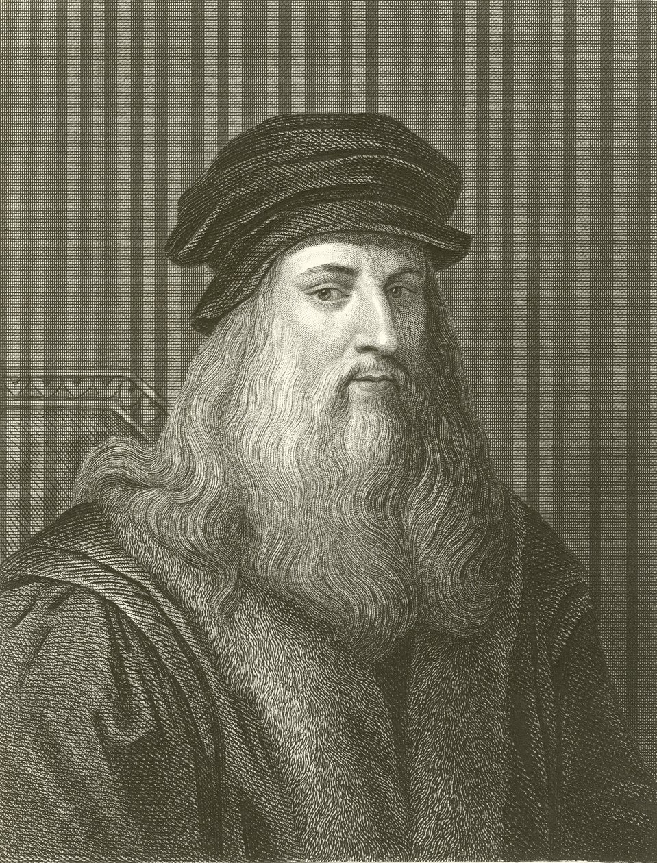 Leonardo Da Vinci von English School