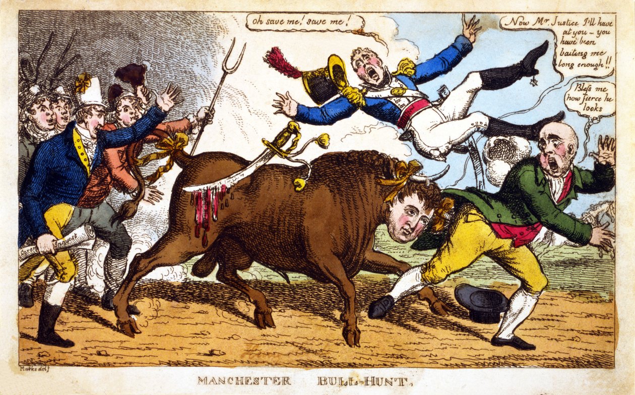 Manchester Bullenjagd von English School