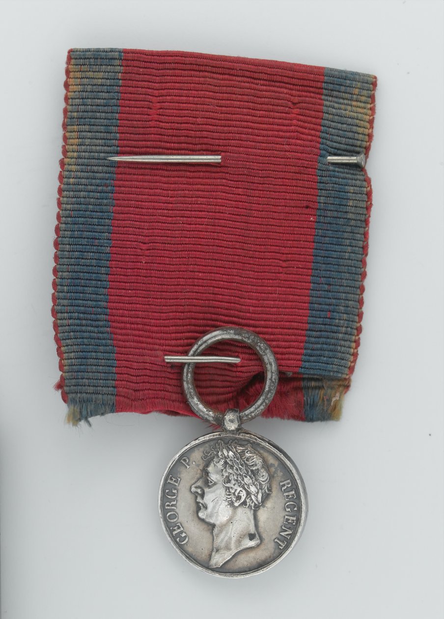Miniatur-Waterloo-Medaille von English School