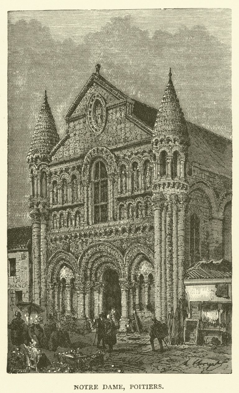 Notre Dame, Poitiers von English School